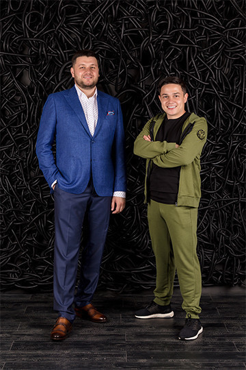 Михаил Кузнецов с Аделем Ягудиным